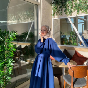 FARHA DRESS NAVY