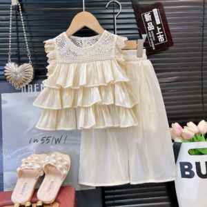ORGANZA FRILL SET