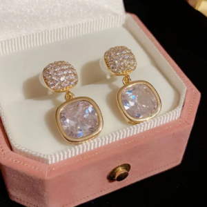 DIAMOND DROP EARRINGS