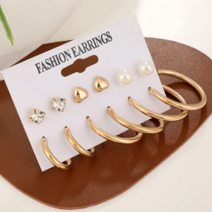 GOLD HOOP EARRINGS