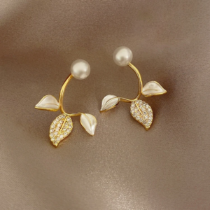 GOLD LEAF EARRINGS