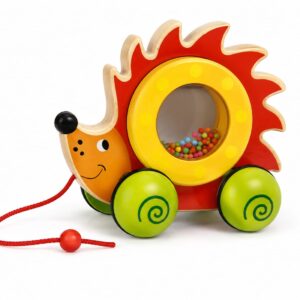 TOOKY TOY PULL ALONG HEDGEHOG