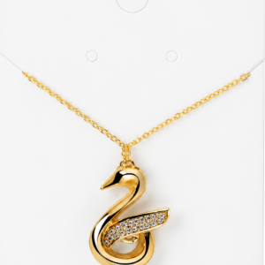 SWAN PENDANT NECKLACE
