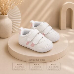 STRIPE VELCRO SNEAKERS