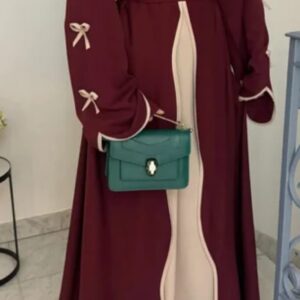 BOW ABAYA SET